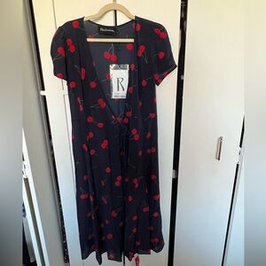 Realisation Par The Teale Dress in Wild Cherry (M)